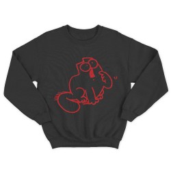 Женский свитшот с принтом Simons cat.