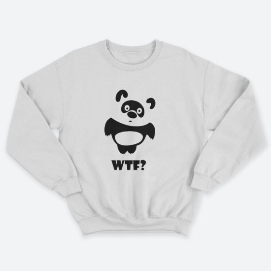 Женский свитшот с принтом WTF Vinney.