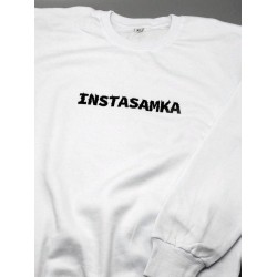 Женский свитшот с принтом Instasamka.