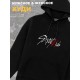 Худи мужское черное оверсайз с принтом Stray Kids k-pop к-поп.