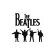 Свитшот The Beatles рок группа Битлз y2k белая оверсайз с принтом надписью рисунком rock aesthetic унисекс мужская женская для подростков молодежи и взрослых хлопковая трикотажная одежда в подарок