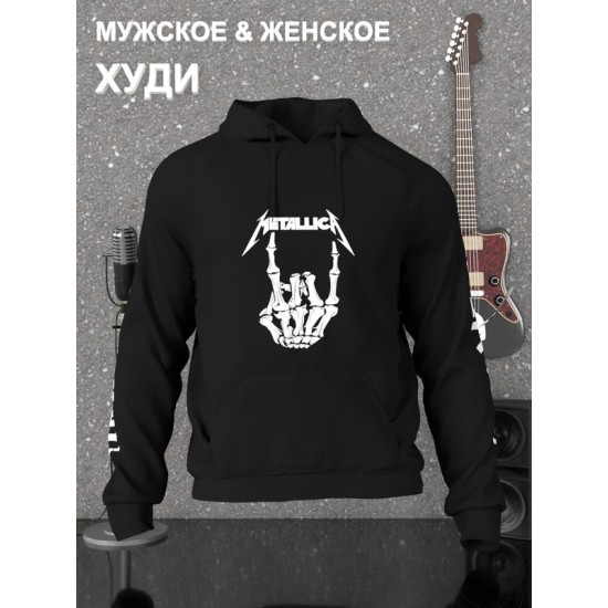 Худи с принтом Металлика