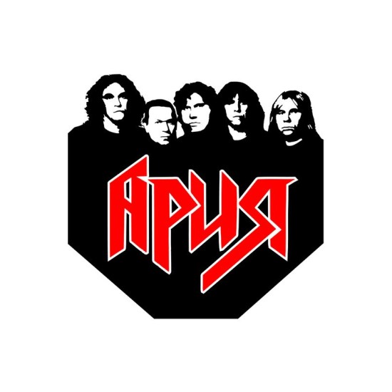 Худи с принтом группа Ария унисекс