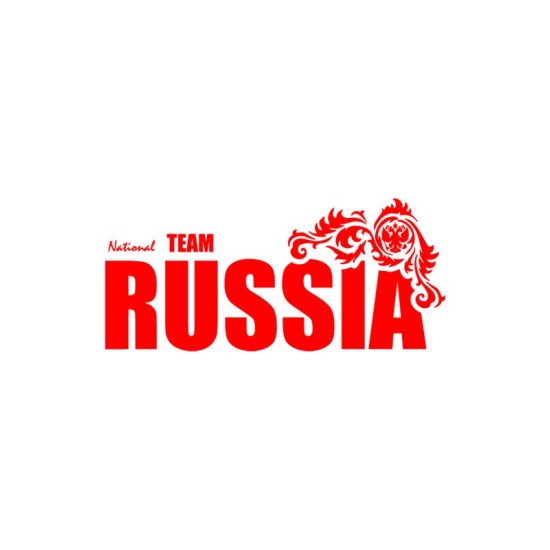 Худи с принтом Russia