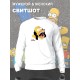 Свитшот Гомер Симпсон мем Симпсоны The Simpsons белая с принтом