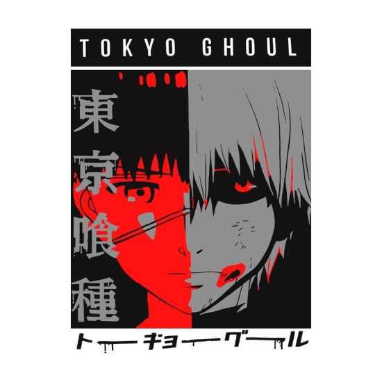 Свитшот Tokyo Ghoul Токийский гуль Канеки аниме anime