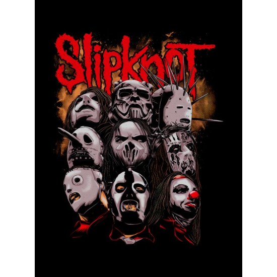 Свитшот Slipknot группа Слипкнот участники маски рок