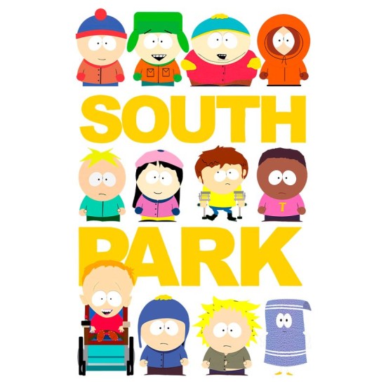Худи южный парк south park картман кенни и стэн y2k
