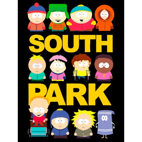 Худи южный парк south park картман кенни и стэн y2k