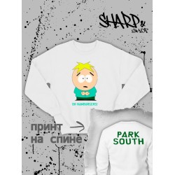 Свитшот южный парк Баттерс и бургеры мем south park y2k
