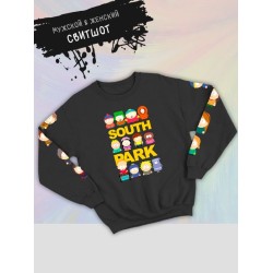 Свитшот южный парк south park картман кенни и стэн y2k