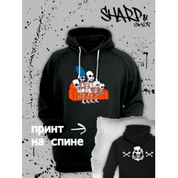 Худи Симпсоны скелетоны и мем со скелетами Simpsons