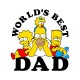 Худи Гомер Симпсон Simpsons best dad y2k для папы