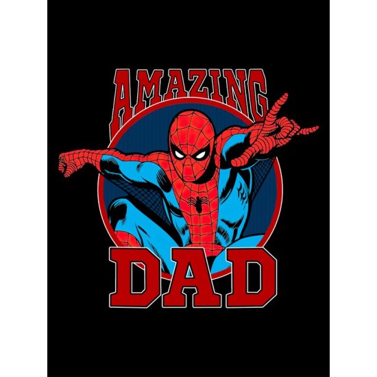 Худи человек паук спайдермен spiderman best dad марвел
