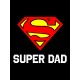 Худи супермен superman супер папа super dad y2k
