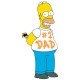 Худи Гомер Симпсон Simpsons best dad y2k