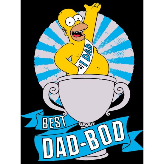 Худи Гомер Симпсон best dad bod meme Simpsons для папы