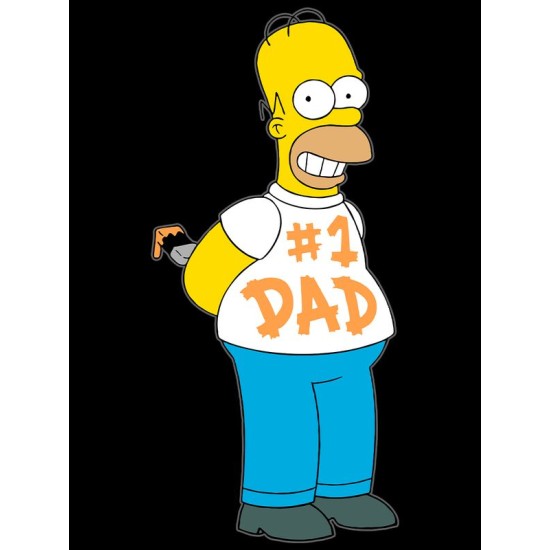 Худи Гомер Симпсон Simpsons best dad y2k