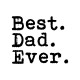 Худи с надписью best dad ever и принтом минимализм y2k