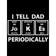 Худи с таблицей менделеева и приколом dad jokes y2k