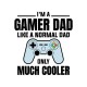 Худи с приколом папа и геймер и надписью dad gamer y2k