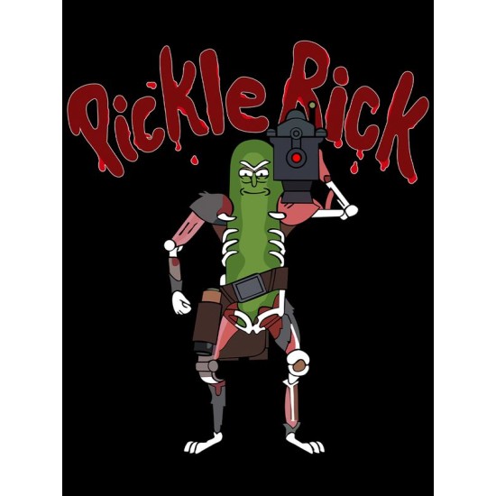 Худи рик и морти огурчик из rick and morty
