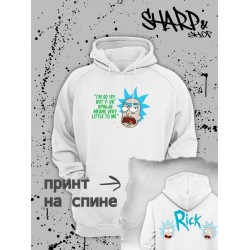 Худи рик и морти и ученый мем из rick and morty