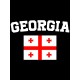 Худи Грузия и флаг с надписью и принтом Georgia