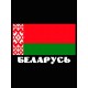 Худи Беларусь и флаг белоруссии Belarus с принтом