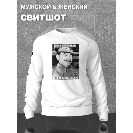 Свитшот Сталин СССР и прикол USSR