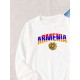 Свитшот Армения Armenia герб и флаг