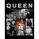 Худи Queen Квин Фредди Меркьюри логотип с принтом, рисунком rock style