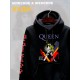 Худи Queen логотип с принтом, рисунком rock style, рок группа