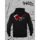Худи с принтом Сектор газа. Худи унисекс с рок музыкантом Хой в стиле street style.
