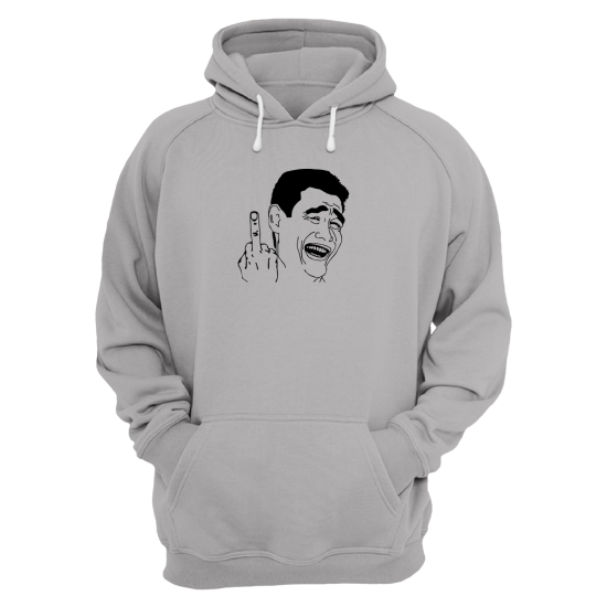 Худи с прикольным принтом Покер фэйс. Толстовка с капюшоном со смешной надписью