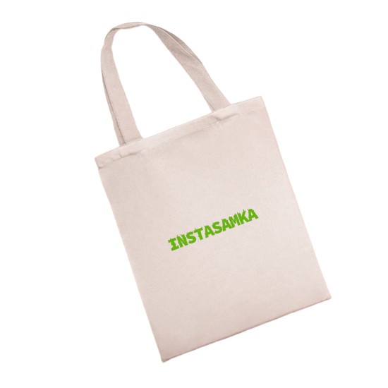 Эко сумка шоппер с принтом. Сумка shopper из натуральной ткани 4.