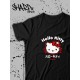 Футболка Hello Kitty Аниме Куроми оверсайз дрейн майка с принтом