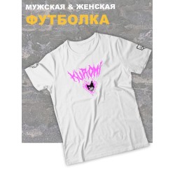 Футболка оверсайз с принтом аниме Куроми Kuromi zxc.