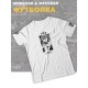 Футболка оверсайз с принтом аниме Евангелион Аска.