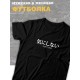 футболка оверсайз с принтом и надписью I dont care.