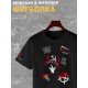 Футболка с принтом рок группа Сектор Газа и надписью Анархия punks not dead