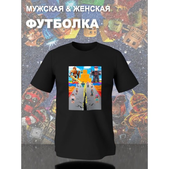 Футболка Роблокс игра Roblox game merch с принтом