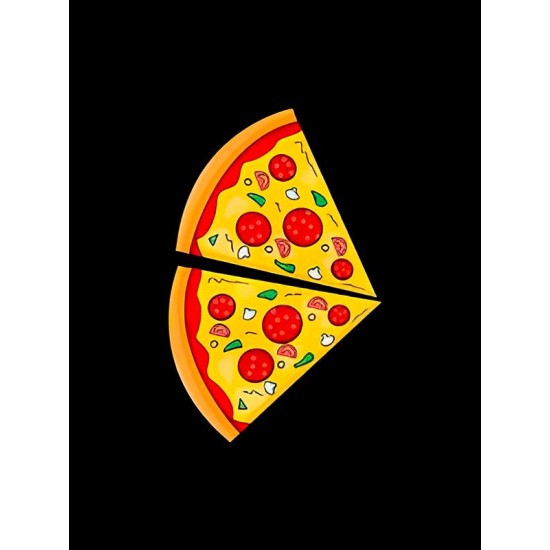 Футболка фэмили лук пицца pizza с принтом