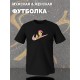 Футболка с Сукуной аниме магическая битва с принтом