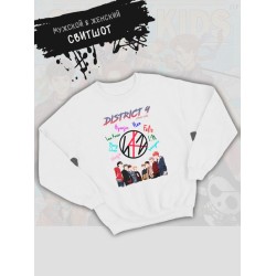 Свитшот Skz с принтом Банчан Ли Ноу Хёнджин, кей поп одежда, кпоп мерч kpop merch.