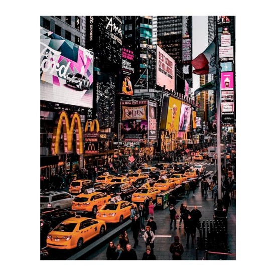 Футболка new york city нью йорк с принтом