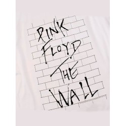 Футболка Пинк Флойд Pink Floyd The Wall с принтом и надписью в ретро винтажном стиле рок мерч rock merch, одежда андеграунд гранж y2k style underground, оверсайз унисекс