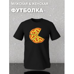 Футболка фэмили лук пицца pizza с принтом