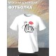 Парная футболка Mr king Mrs Queen с принтом
