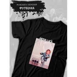 Футболка Металлика Metallica рок с принтом